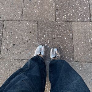 Silver Women's Tabis